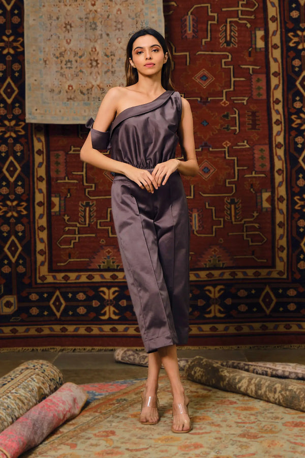 Purple Pitara Mason Jumpsuit