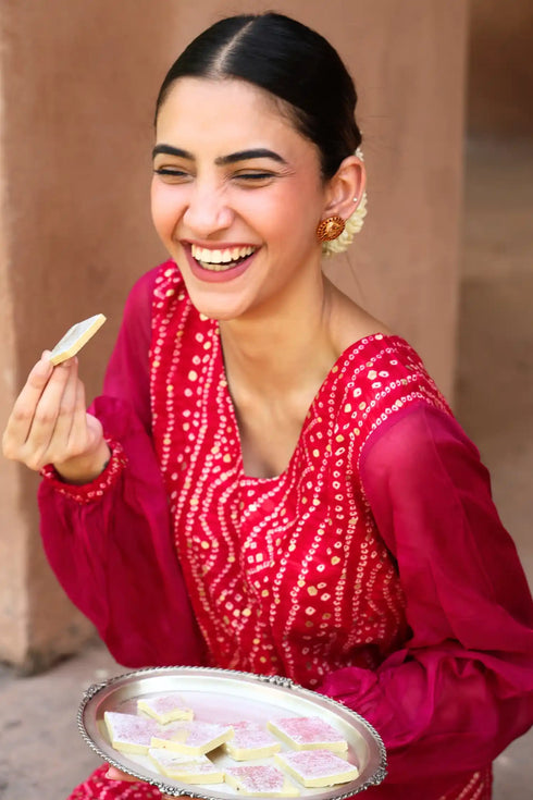 Nyraa Bandhani Dress