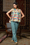 Flea Silk Printed Top