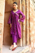 Tarika Purple Bandhani Kurta Set 7